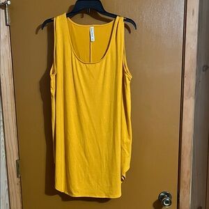 Zenana Outfitters Mustard Tank Top